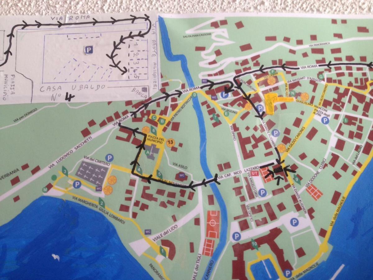 Casa Ubaldo Leilighet Cannero Riviera Eksteriør bilde